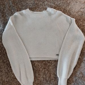 Hollister cropped sweater